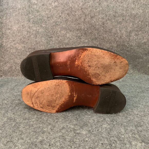 Florsheim Men’s Brown Leather Tassel Loafers Slip On Shoes - Picture 11 of 11